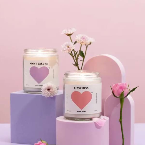 Tipsy Kiss Soy Candle 2