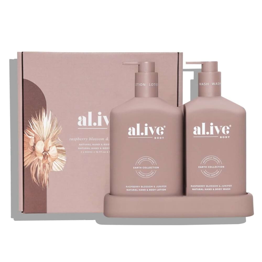 Al.ive Wash & Lotion Duo Raspberry Blossom & Juniper