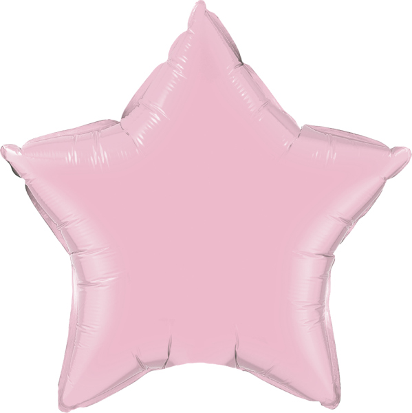 Pink Star Foil Balloon